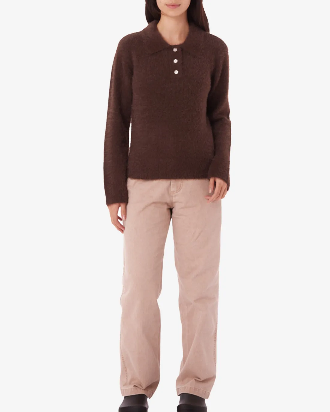 esme_polo_sweater_3.webp ESME POLO SWEATER*OBEY Clothing Best