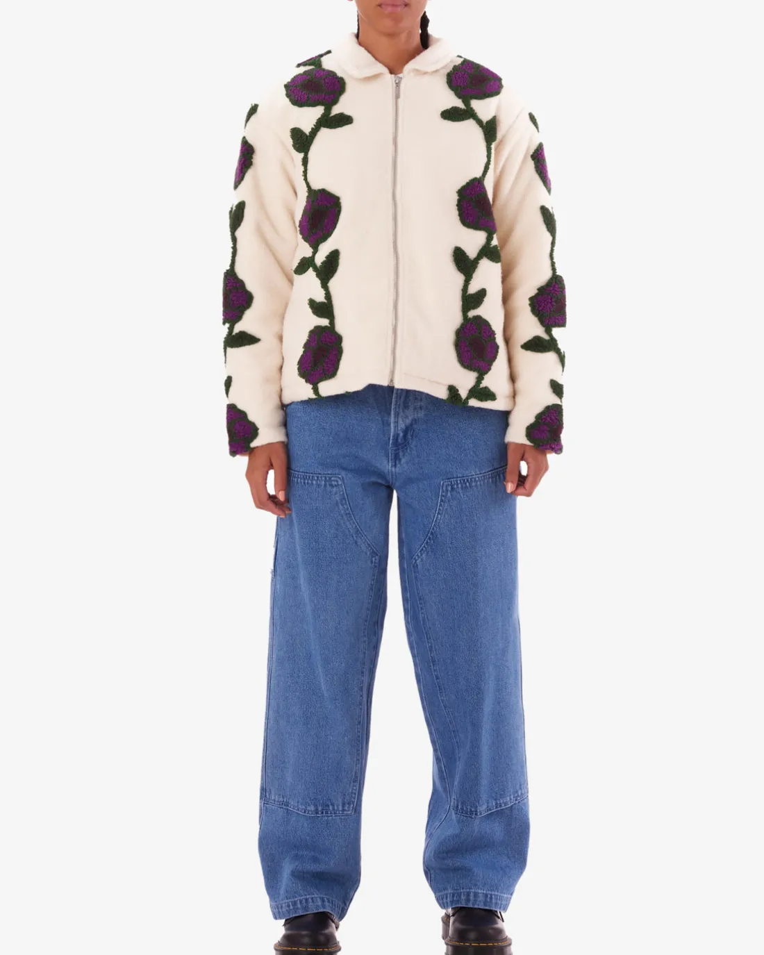 fields_jacquard_sherpa_jacket_7.webp FIELDS JACQUARD SHERPA JACKET*OBEY Clothing Fashion