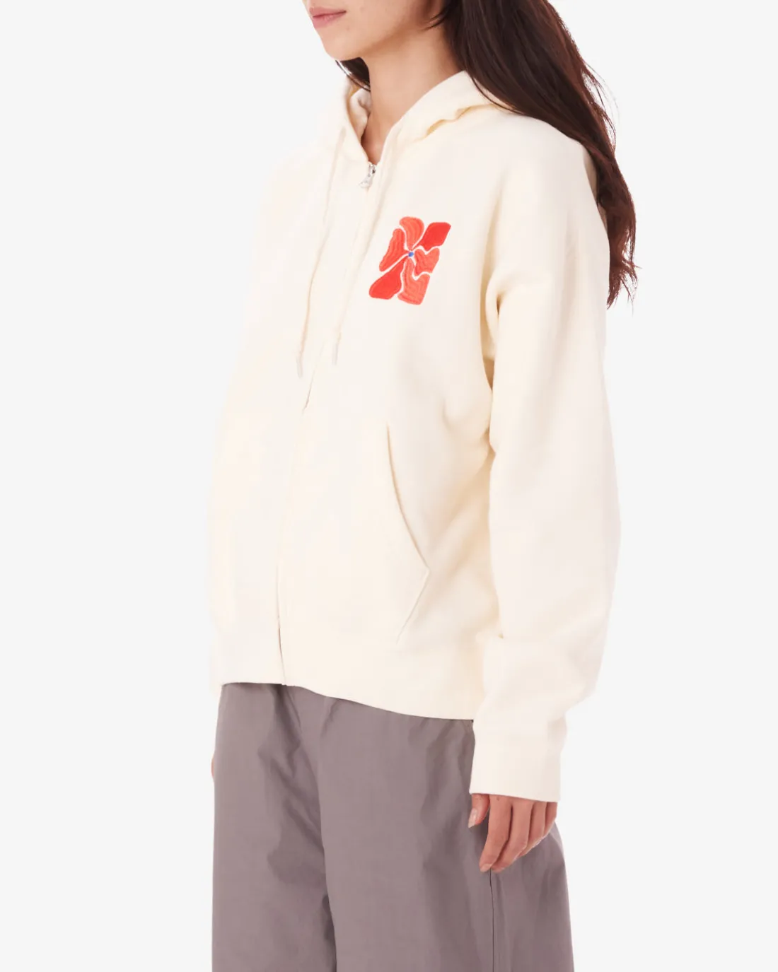 flora_zip_hood_5.webp FLORA ZIP HOOD*OBEY Clothing Best