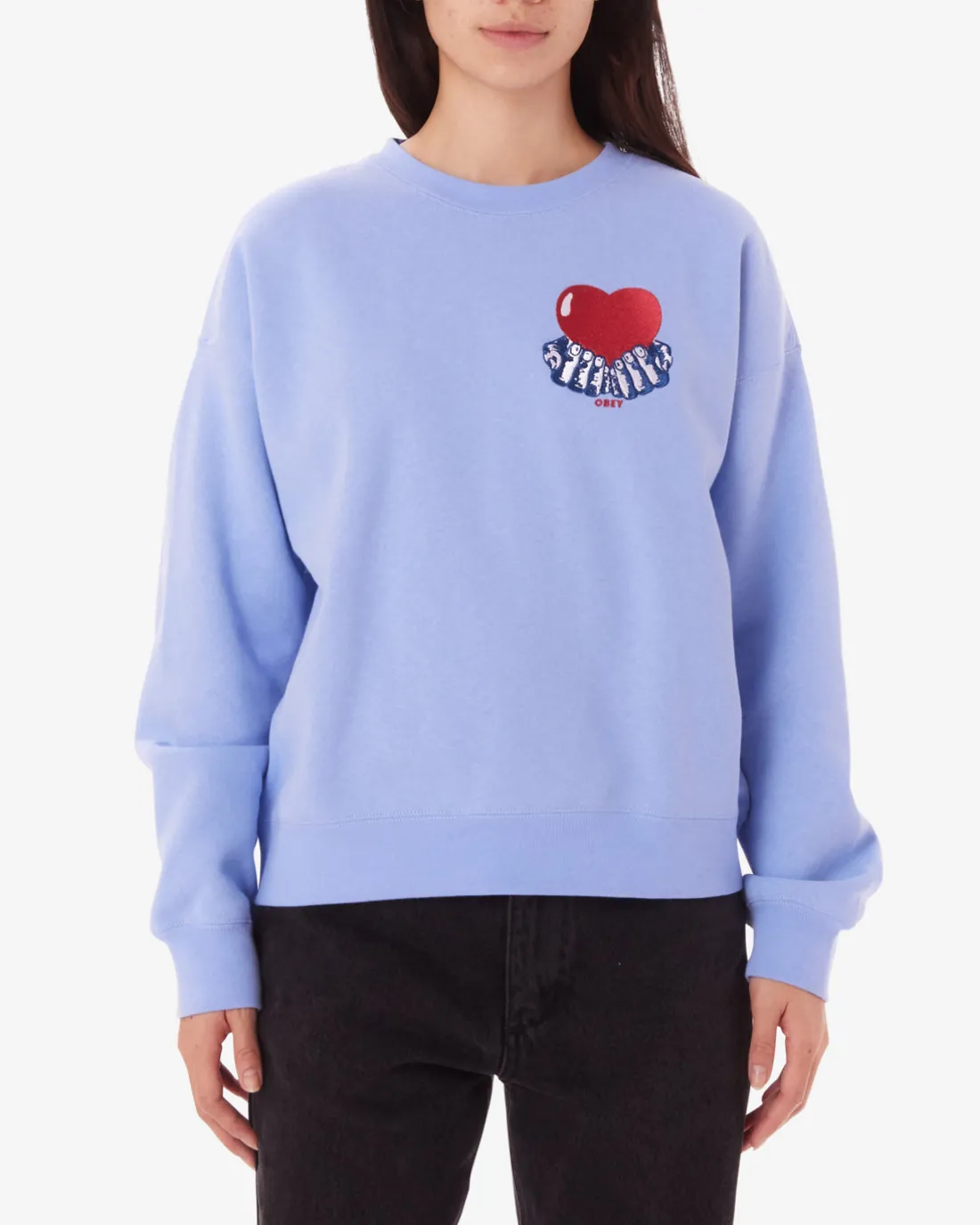 heart_crewneck_4.webp HEART CREWNECK*OBEY Clothing Outlet