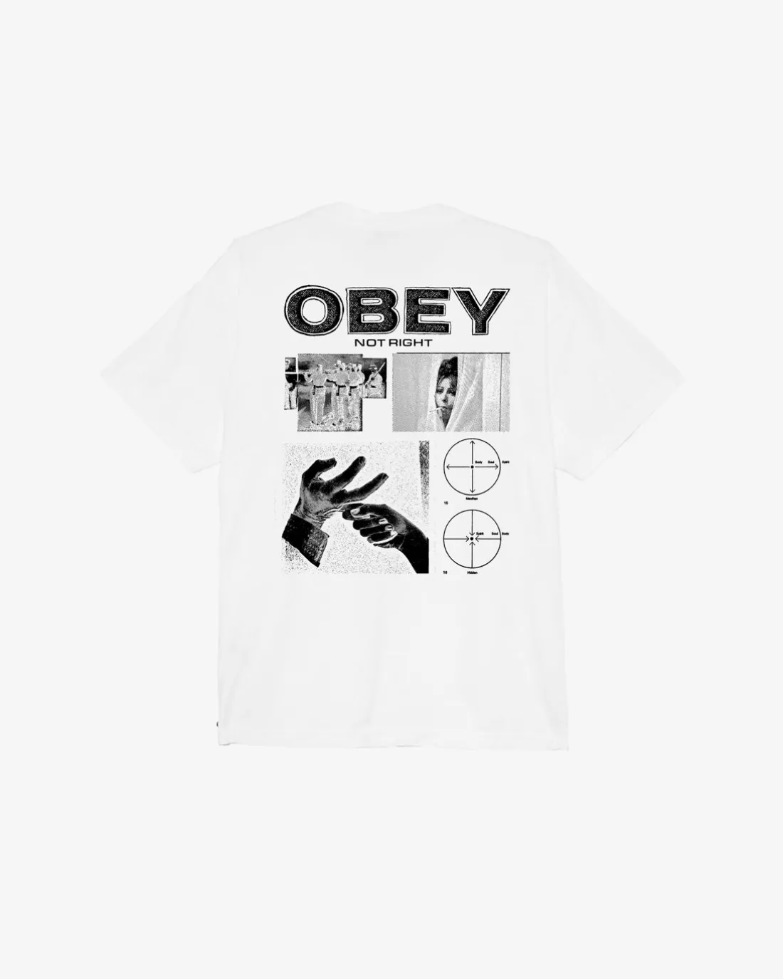 not_right_heavyweight_tshirt_4.webp NOT RIGHT HEAVYWEIGHT T-SHIRT*OBEY Clothing Discount