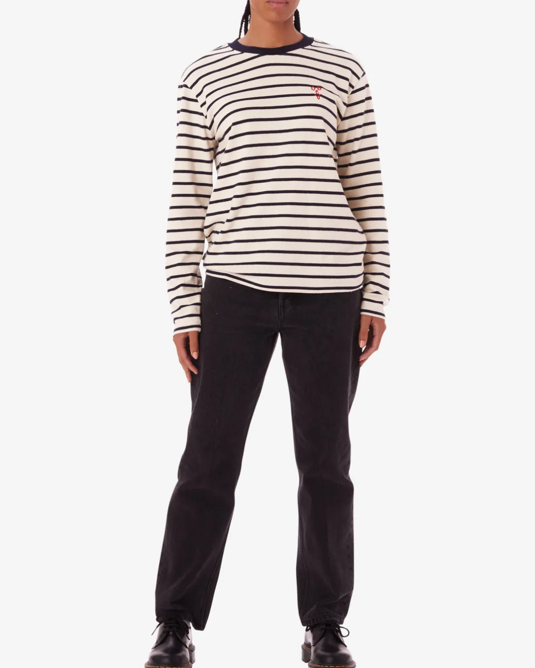 ramona_ls_stripe_shirt_3.webp RAMONA LS STRIPE SHIRT*OBEY Clothing Flash Sale