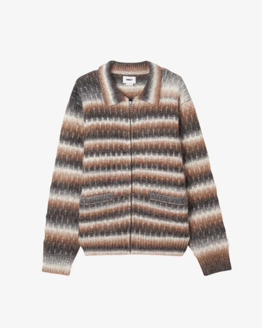 reggie_zip_up_cardigan_2.webp REGGIE ZIP UP CARDIGAN*OBEY Clothing Shop